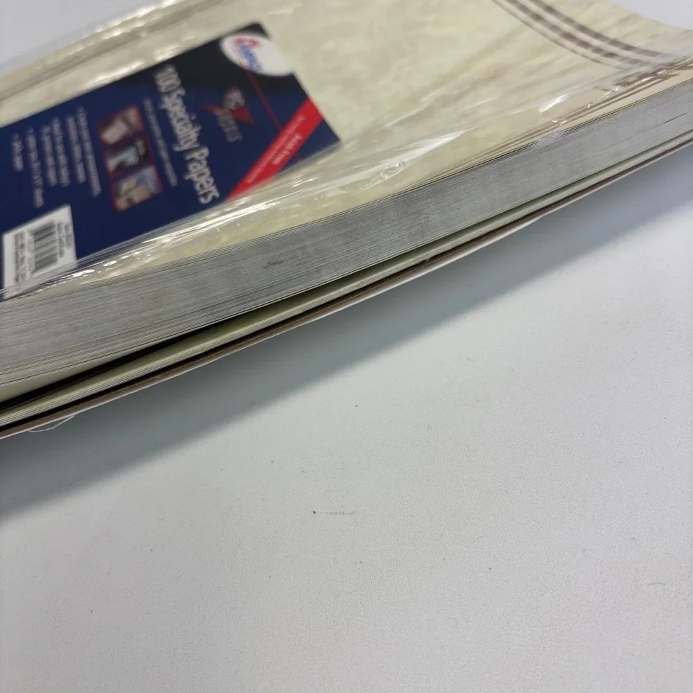 Ampad Specialty Paper Bundle 8.5x11 Scroll Stars Certificate Stationery